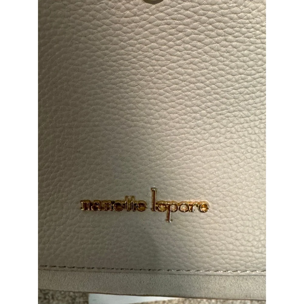 Women's Nanette Lepore Crossbody Bag One Size Taupe Beige suede-like
